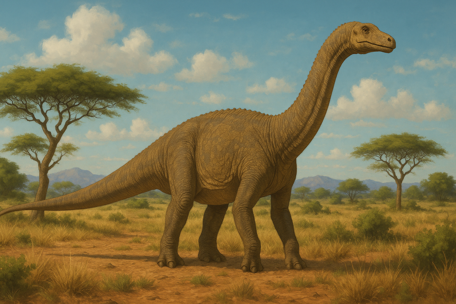 Jobaria Dico Des Dinos Représentation de Jobaria dans son environnement naturel.