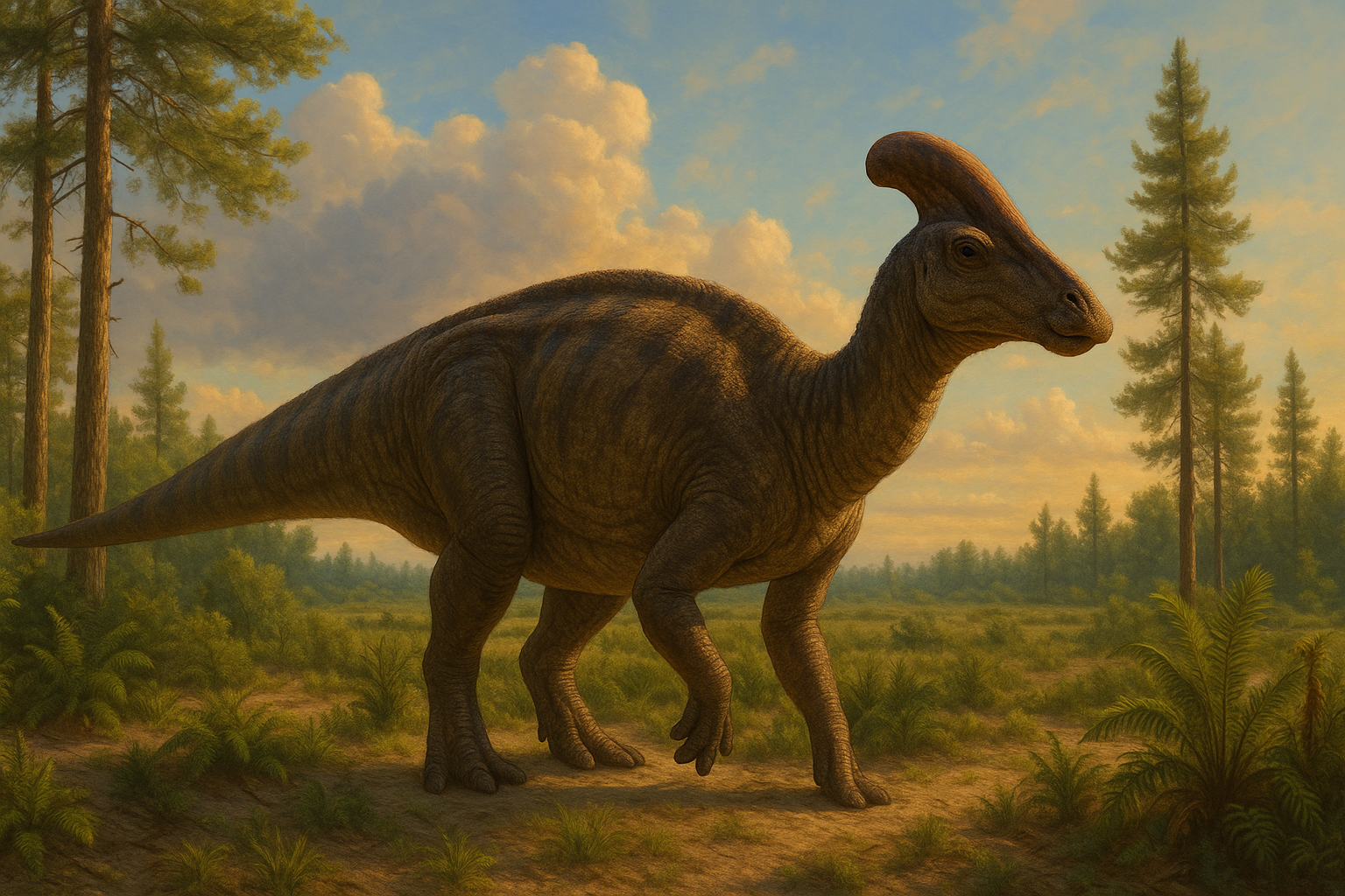 Magnapaulia Dico Des Dinos Représentation de Magnapaulia dans son environnement naturel.